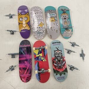 Tech Deck Meow Power Pack Skateboards Mariah Duran 7 Boards Decks Only